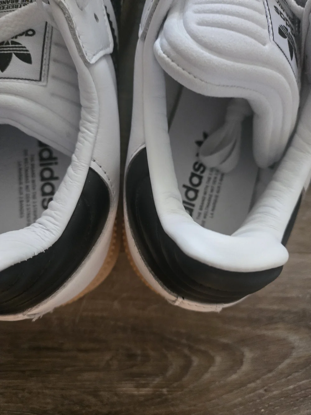 Adidas Samba XLG White Black Gum Sole Sneakers Womens 11/Men Size 10 NWT